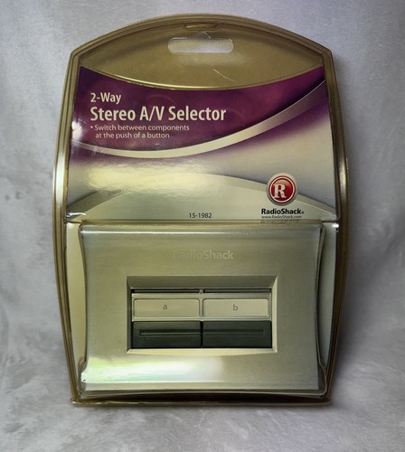 Radioshack way stereo v - 2-way, a/v
