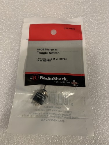 Spdt micromini toggle switch - micromini,